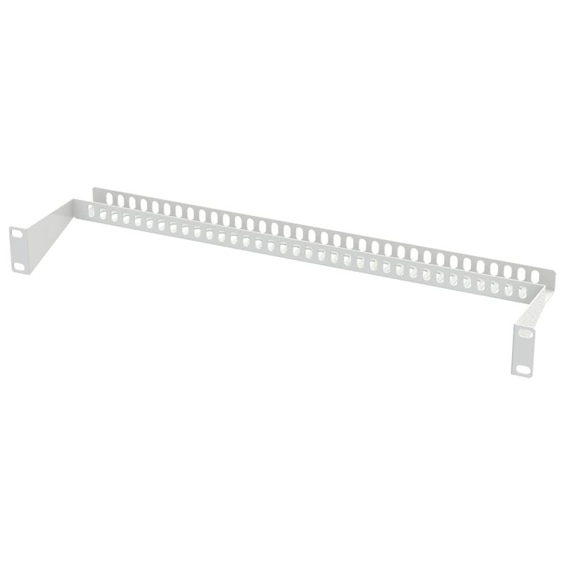 ITK Органайзер кабельный 1U задний серый