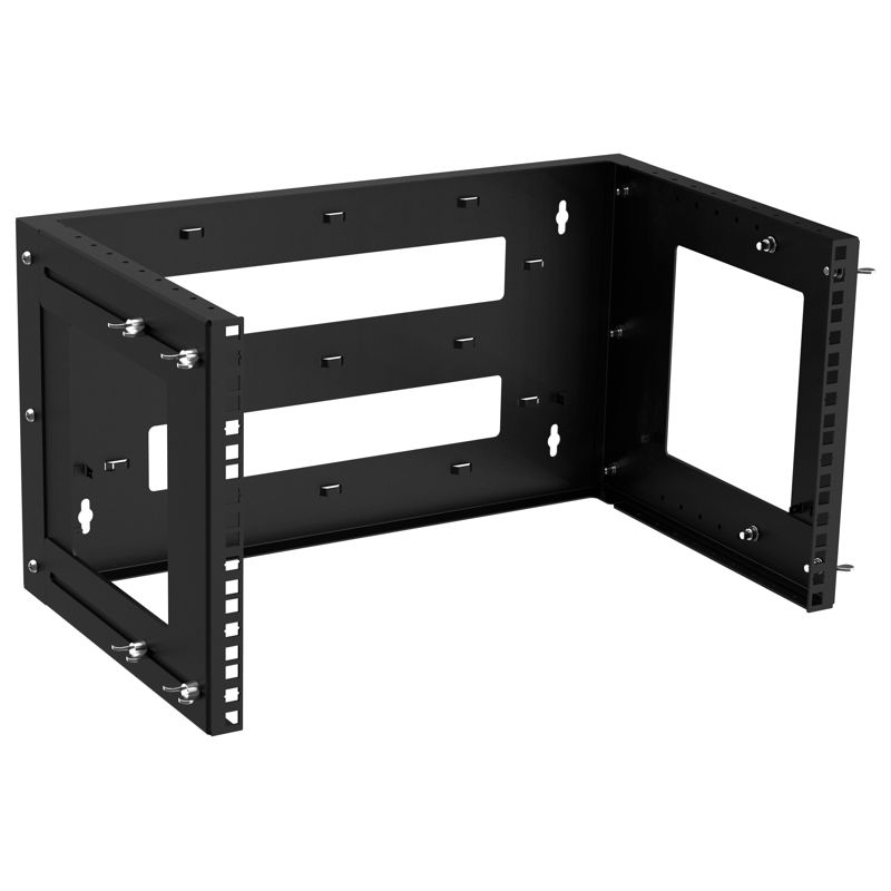 ITK Рама настенная регулируемая 300-500мм 6U черная