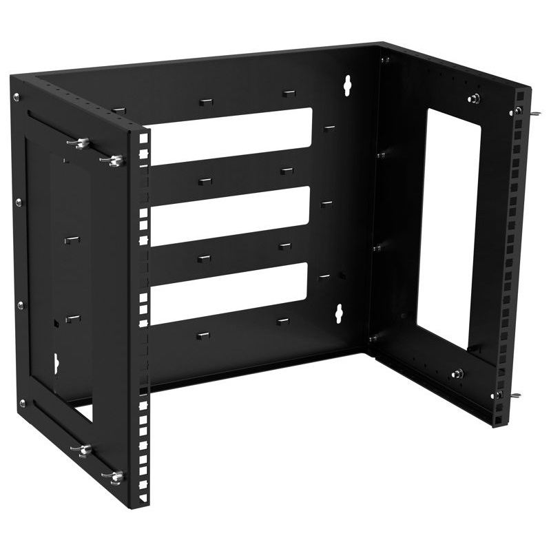 ITK Рама настенная регулируемая 300-500мм 9U черная
