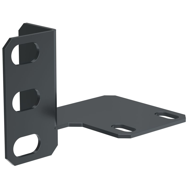ITK Кронштейн 19 для крепления концевого выключателя ВПК стеклянная дверь черный