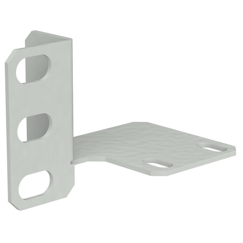 ITK Кронштейн 19 для крепления концевого выключателя ВПК стеклянная дверь серый