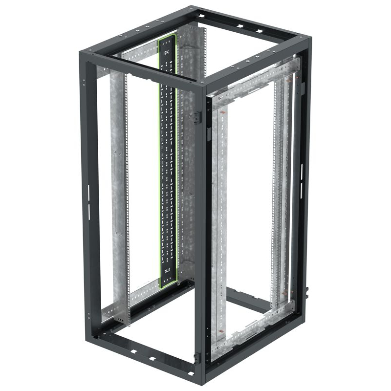 ITK LINEA S Органайзер кабельный вертикальный 48U черный