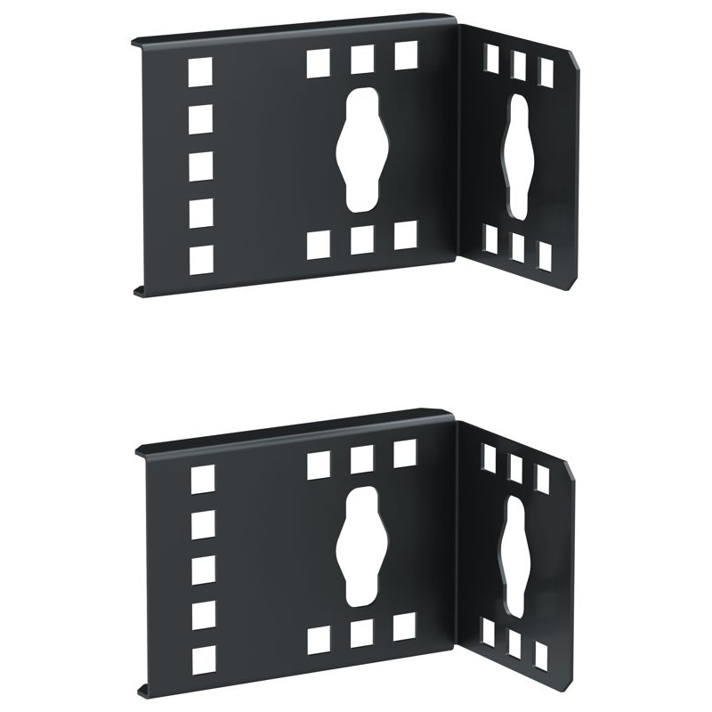 ITK LINEA S Кронштейн для крепления вертикальных PDU в зоне Zero-U черный (2шт/компл)