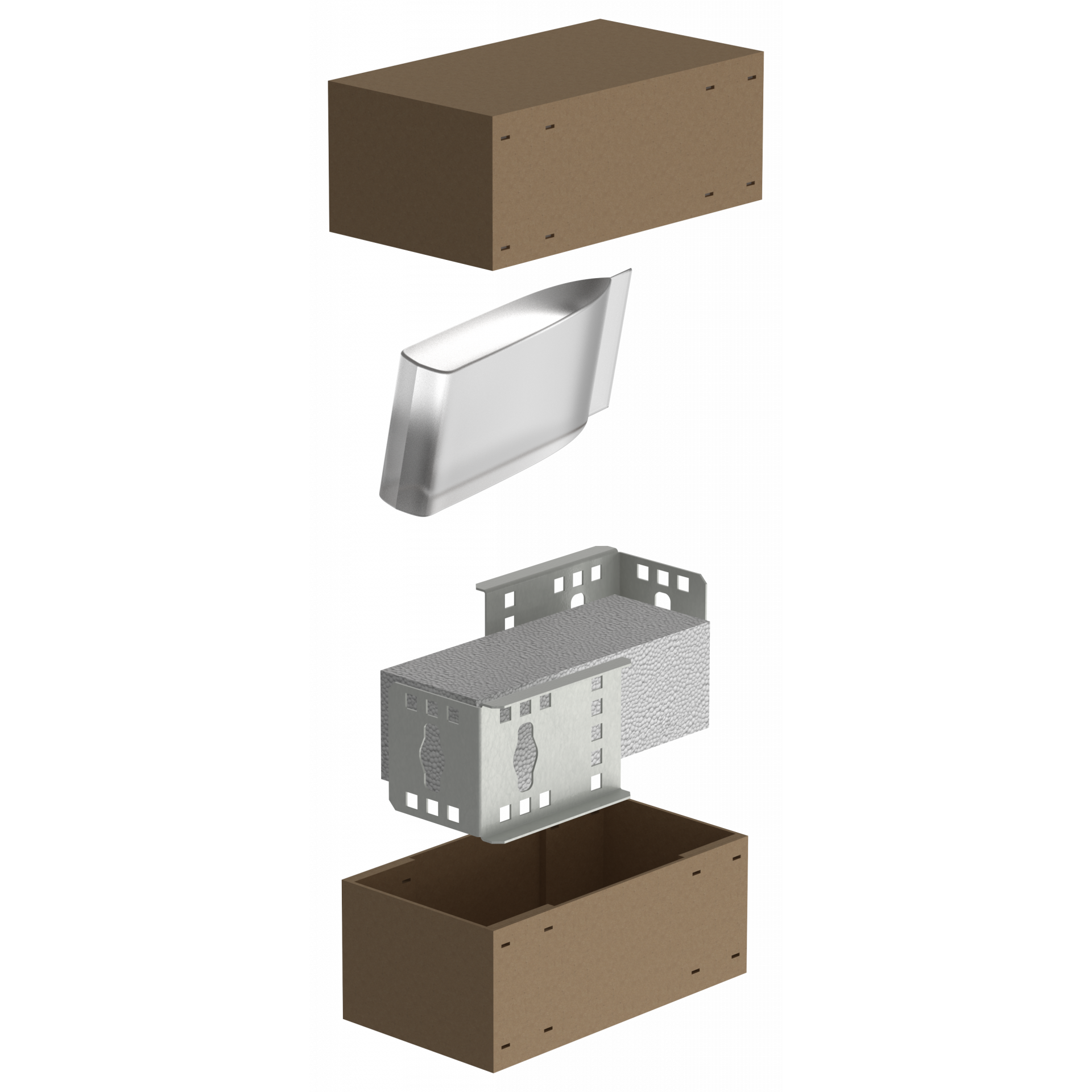 ITK LINEA S Кронштейн длякрепления вертикальных PDU в зоне Zero-U серый (2шт/компл)