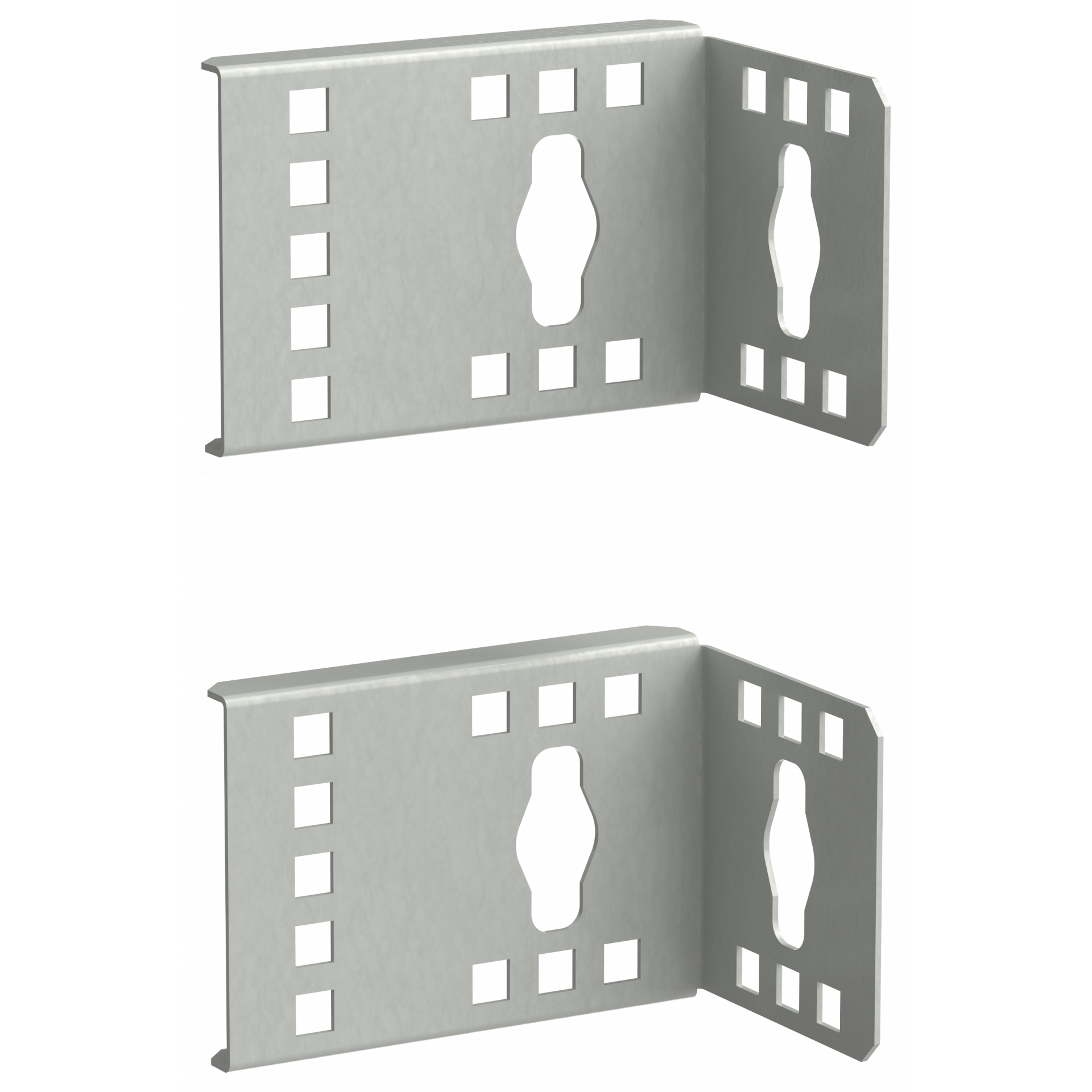 ITK LINEA S Кронштейн длякрепления вертикальных PDU в зоне Zero-U серый (2шт/компл)