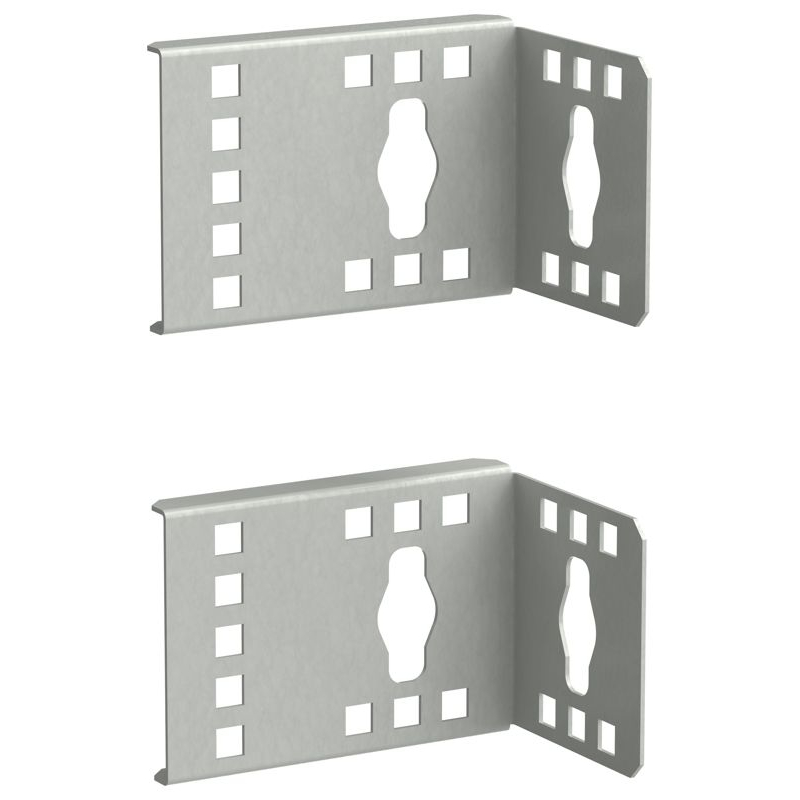 ITK LINEA S Кронштейн длякрепления вертикальных PDU в зоне Zero-U серый (2шт/компл)