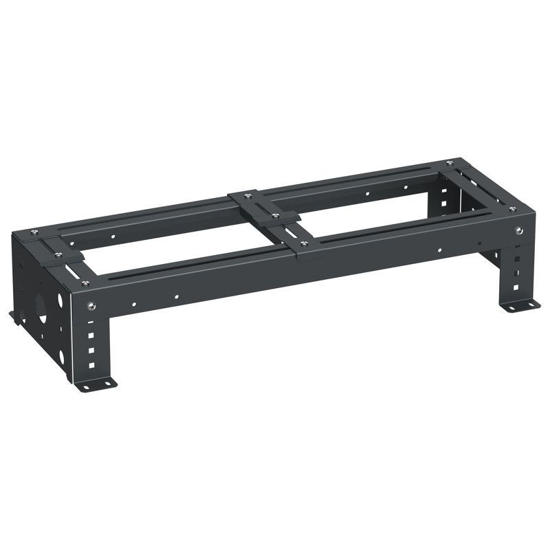 ITK LINEA S Кронштейн для монтажа лотка на шкаф 800мм черный