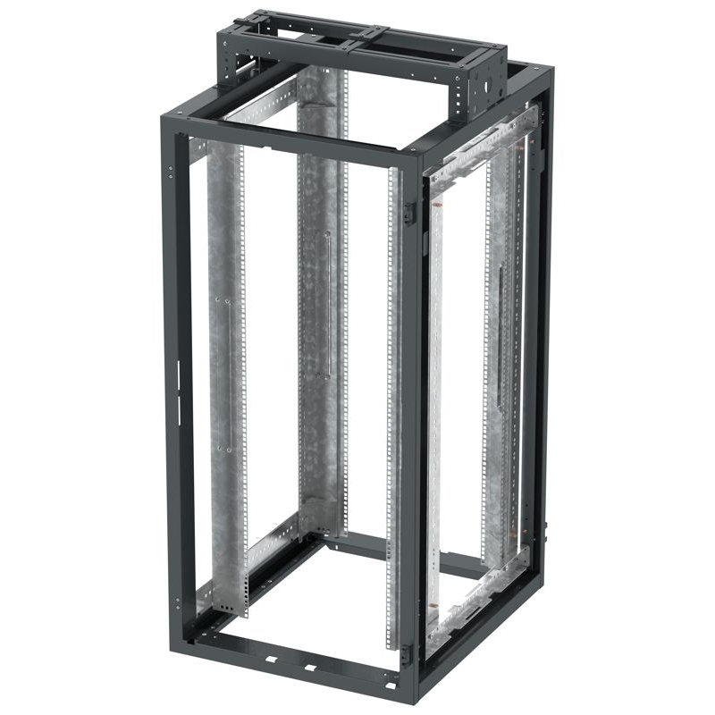 ITK LINEA S Кронштейн для монтажа лотка на шкаф 600мм серый