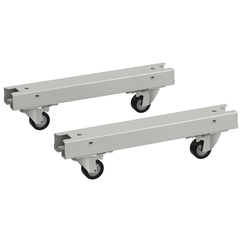 ITK LINEA S Комплект роликов для шкафа шириной 600мм серый