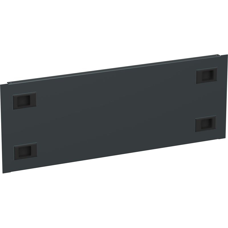 ITK Фальш-панель 19 4U крепление на защелках черная РФ