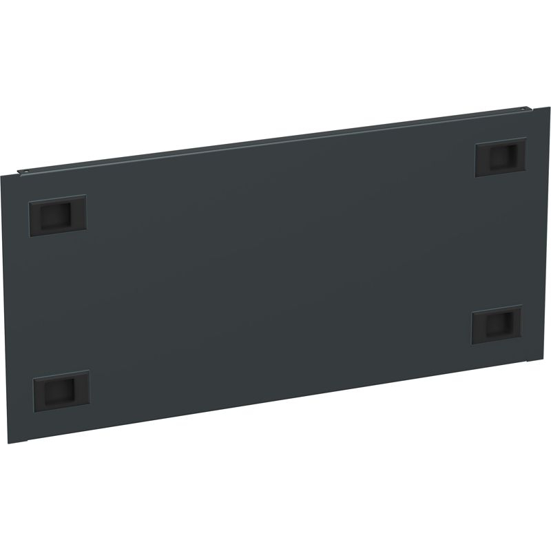 ITK Фальш-панель 19 5U крепление на защелках черная РФ