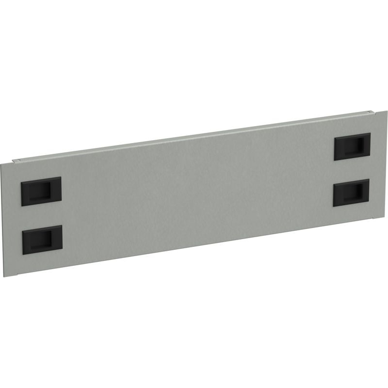 ITK Фальш-панель 19 3U крепление на защелках серая РФ