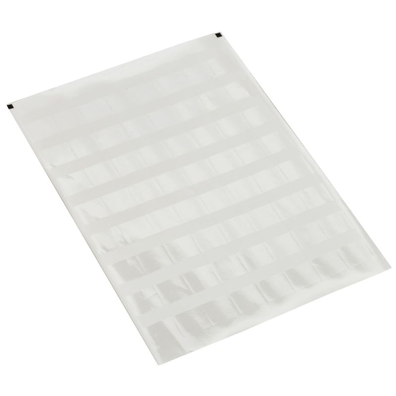 ITK Этикетка самоламинирующаяся для маркировки кабеля на странице А4 для печати на лазерном принтере полиэстр белая