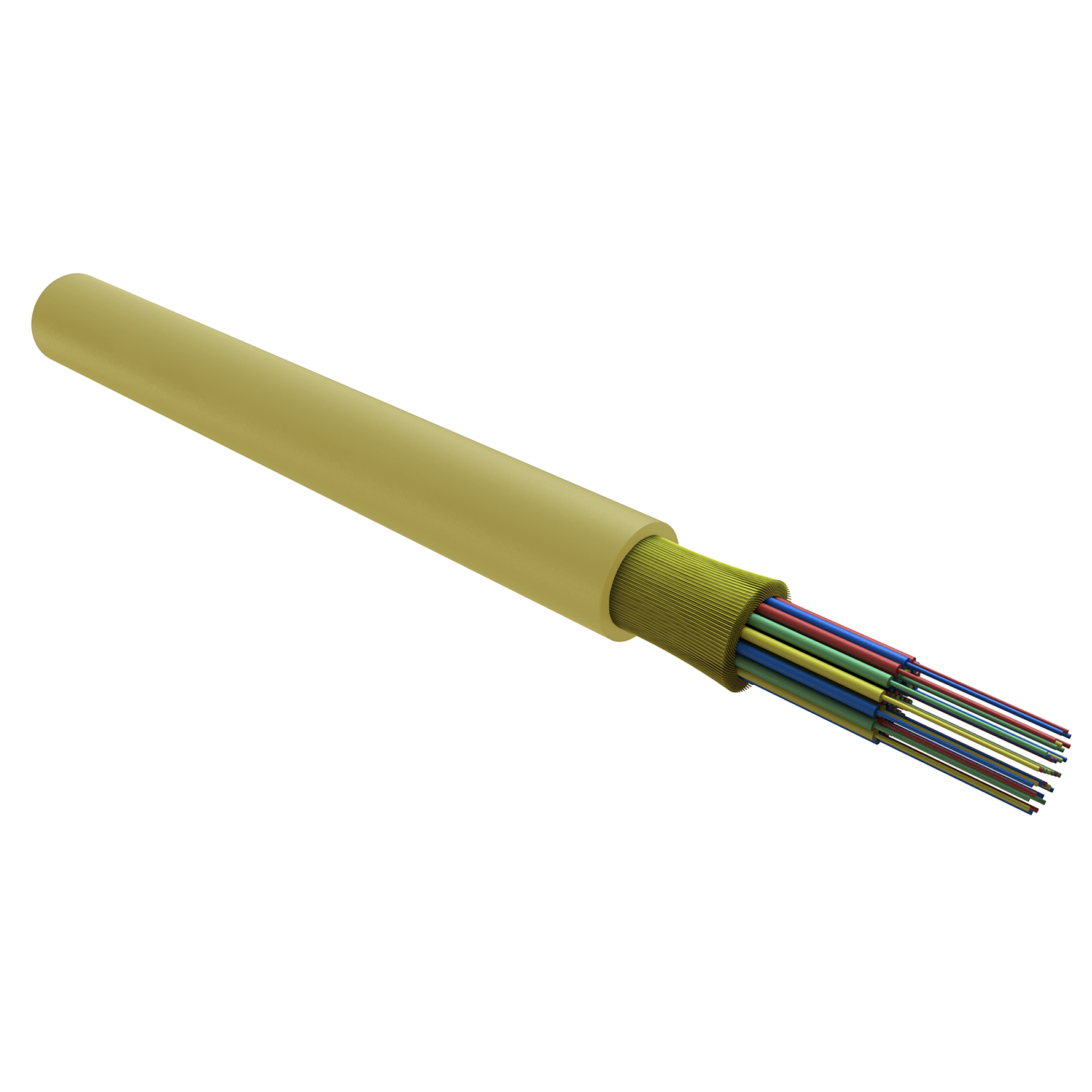 ITK Кабель оптический ОКВнг (А)-HF-РД-6 (G.652.D) распределительный IN OS2 9/125 6 волокон LSZH 200м