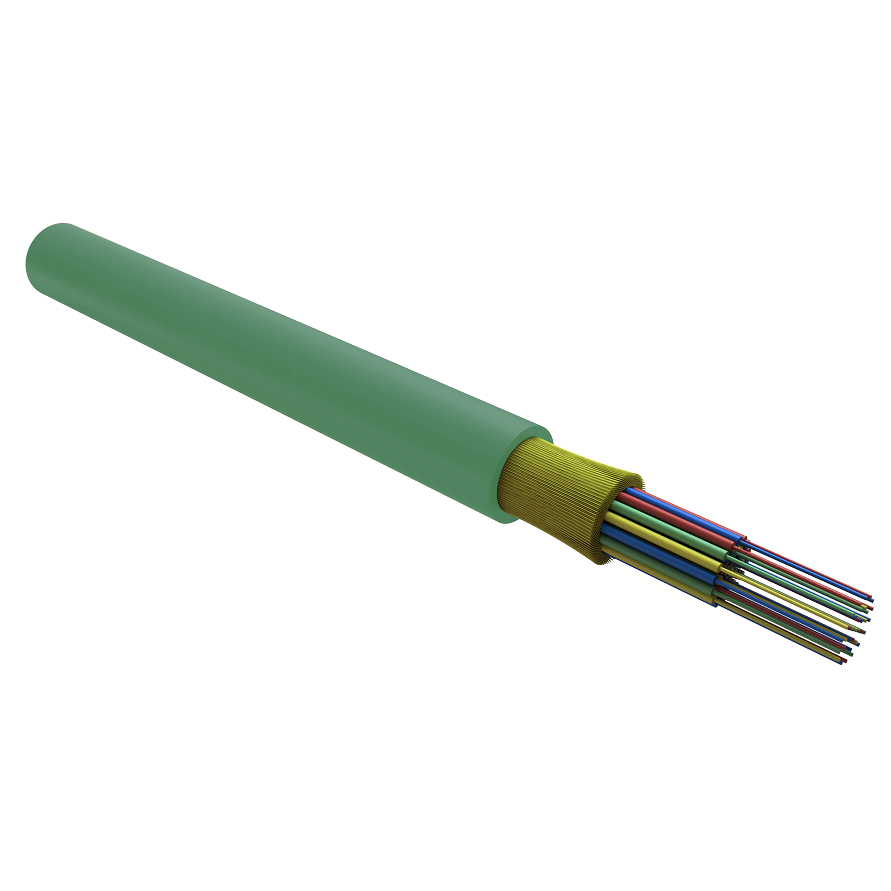 ITK Кабель оптический ОКВнг (А)-HF-РД-24 (G.651) распределительный IN OM3 50/125 24 волокна LSZH 1000м
