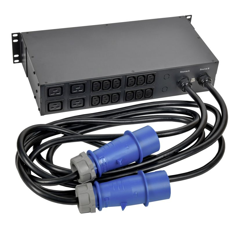 ITK Переключатель автоматический ATS 19 2U 32А с разъемами