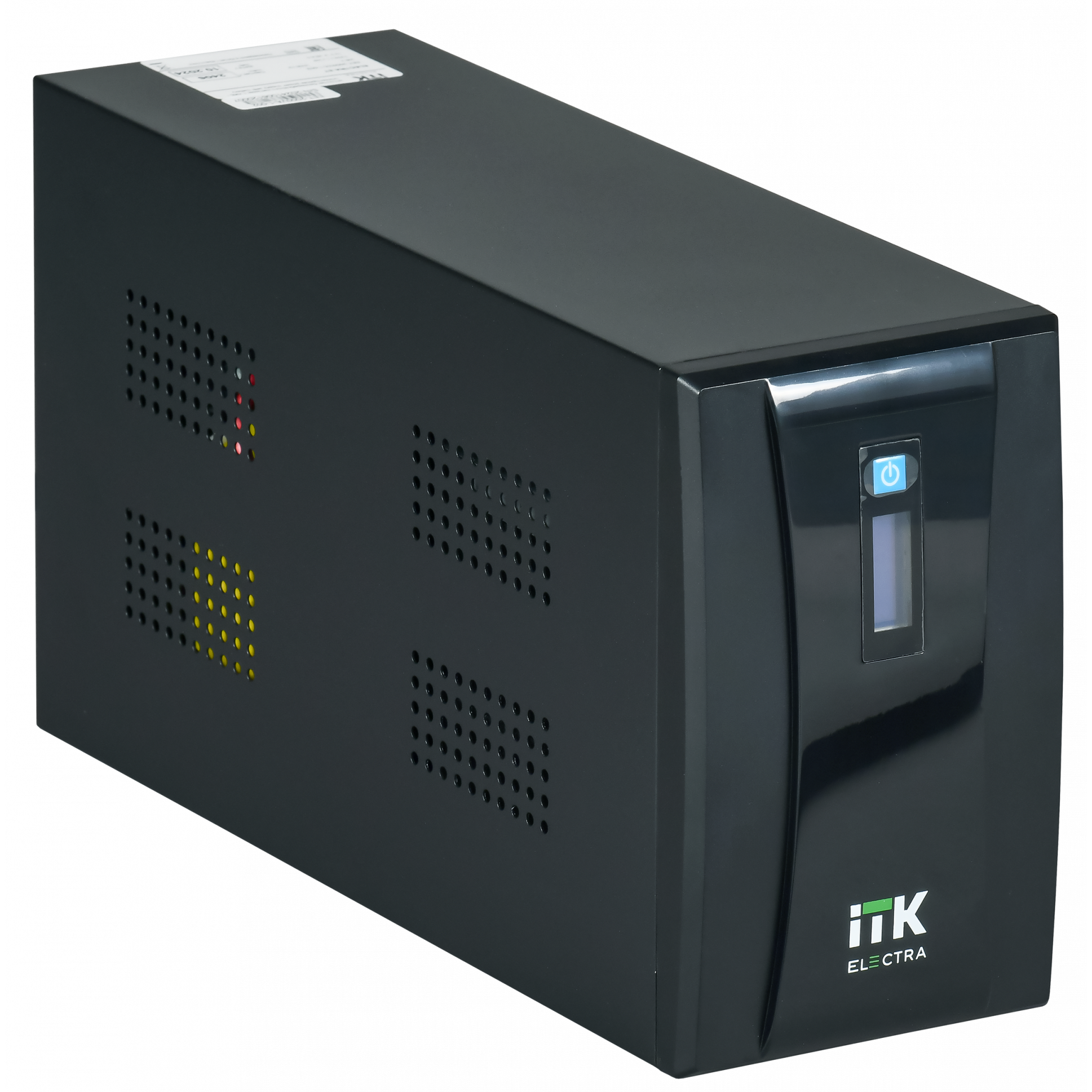 ITK ELECTRA ET ИБП Линейно-интерактивный 2кВА/1,2кВт однофазный с LCD дисплеем с АКБ 2х9AH USB порт