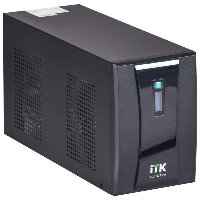ITK ELECTRA ET ИБП однофазный линейно-интерактивный 3кВА/1,8кВт 4хС13 LCD дисплей АКБ 4х9AH USB RJ45/11