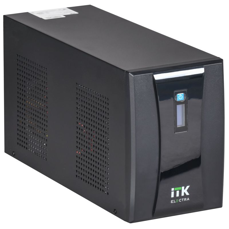 ITK ELECTRA ET ИБП однофазный линейно-интерактивный 3кВА/1,8кВт 3хSchuko LCD дисплей АКБ 4х9AH USB RJ45/11