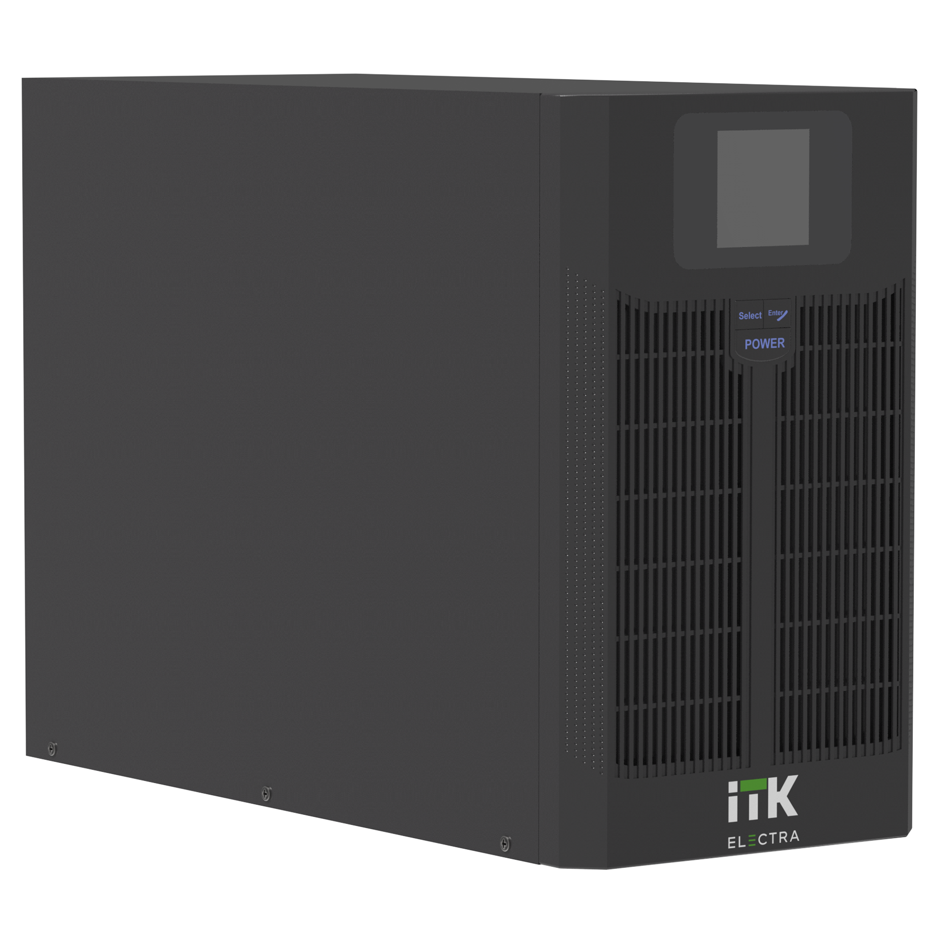 ITK ELECTRA LT ИБП однофазный линейно-интерактивный 1,5кВА/1,2кВт 4хС13 LCD дисплей АКБ 2х7AH USB RJ45/11