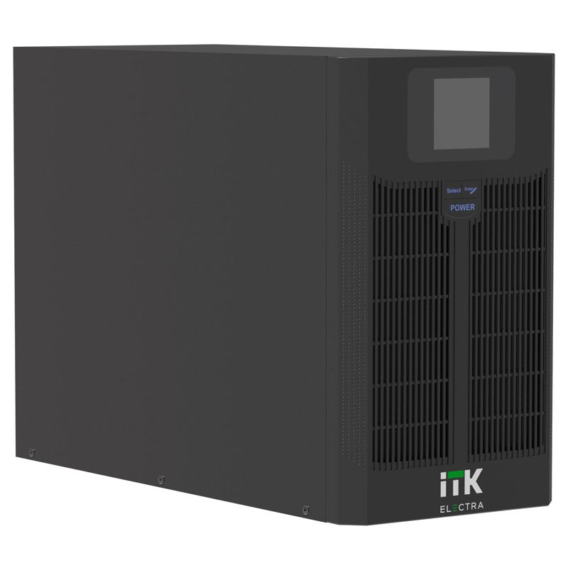 ITK ELECTRA LT ИБП однофазный линейно-интерактивный 1,5кВА/1,2кВт 4хС13 LCD дисплей АКБ 2х7AH USB RJ45/11