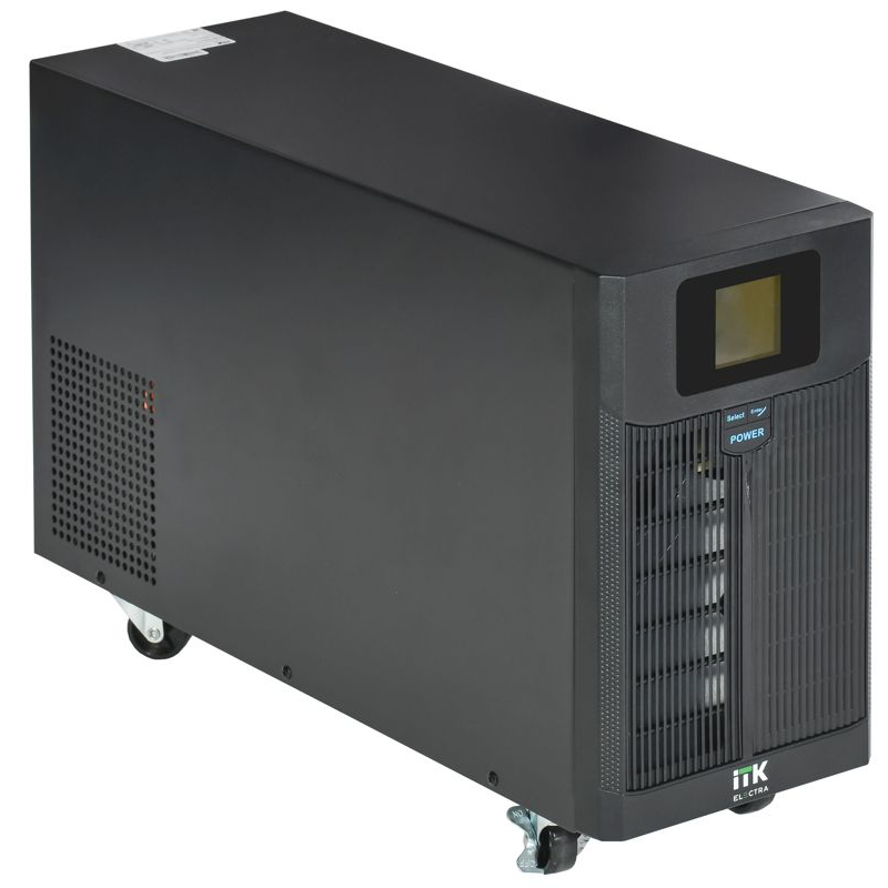 ITK ELECTRA LT ИБП однофазный линейно-интерактивный 5кВА/4кВт 3хSchuko LCD дисплей АКБ 4х17AH USB RJ45/11