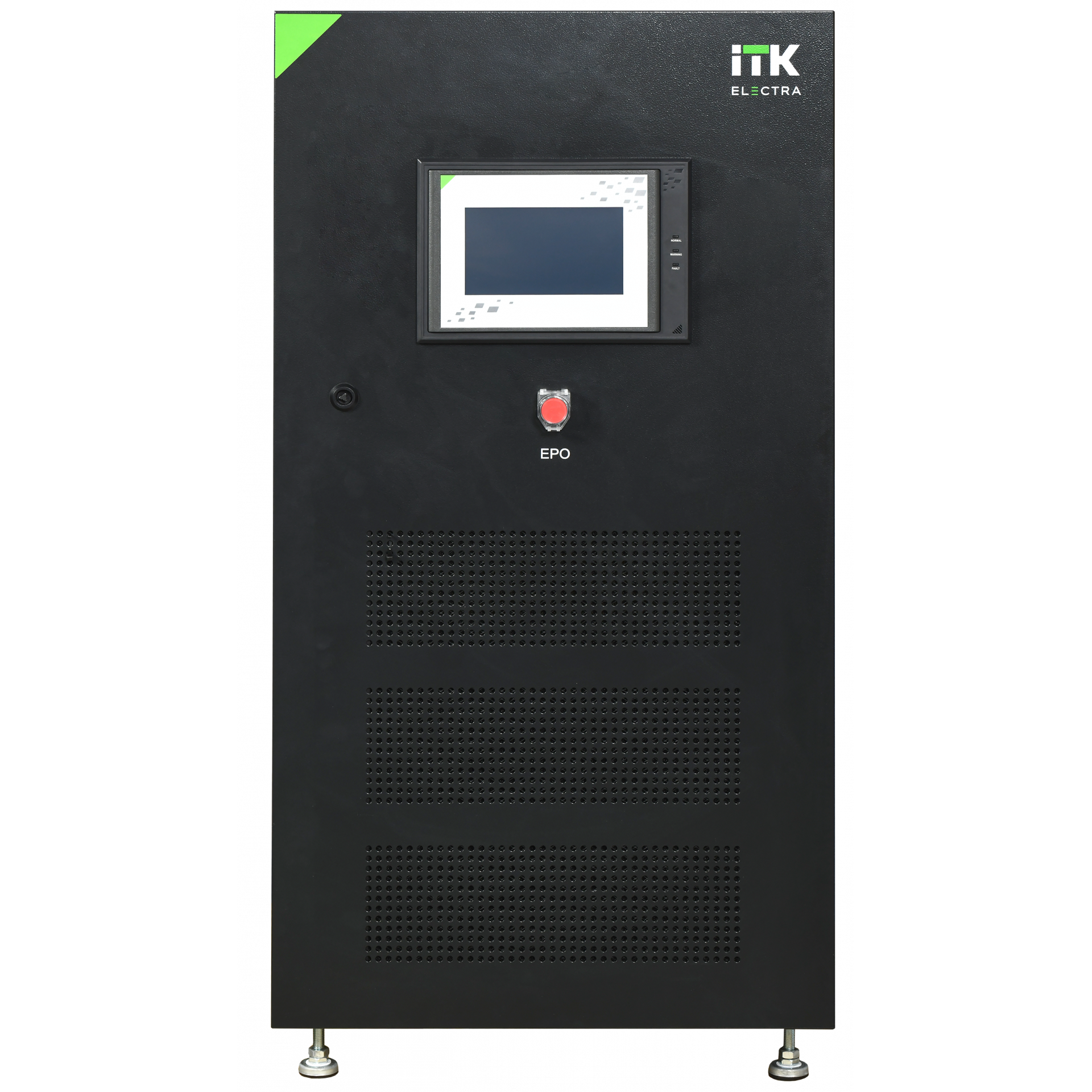ITK ELECTRA OB ИБП Онлайн 20кВА/18кВт трехфазный с выходным трансформатором 360-384VDC без АКБ с сенсорным экраном