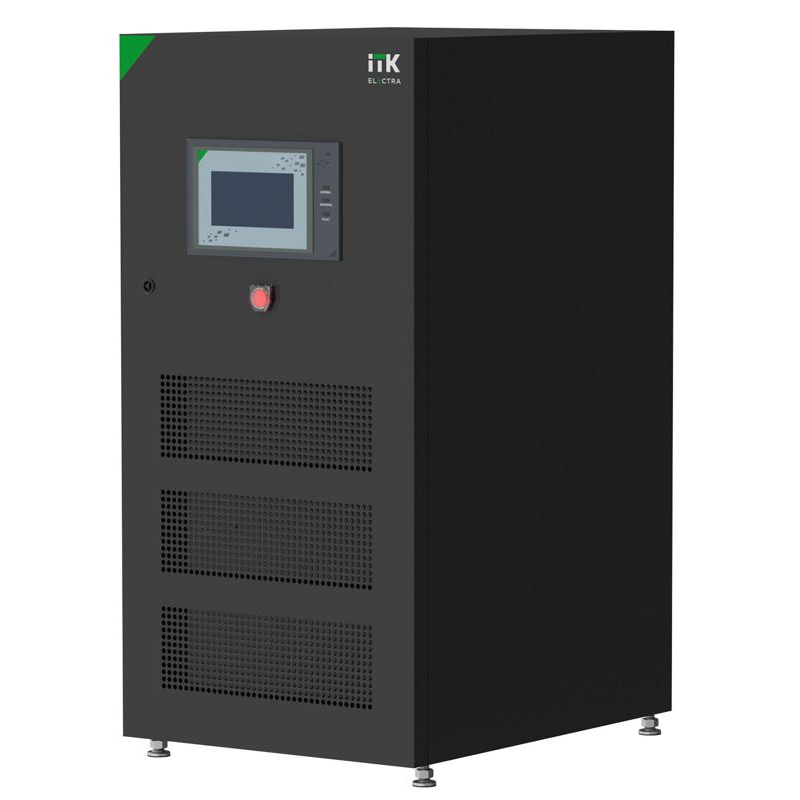ITK ELECTRA OB ИБП Онлайн 80кВА/72кВт трехфазный с выходным трансформатором 360-384VDC без АКБ с сенсорным экраном