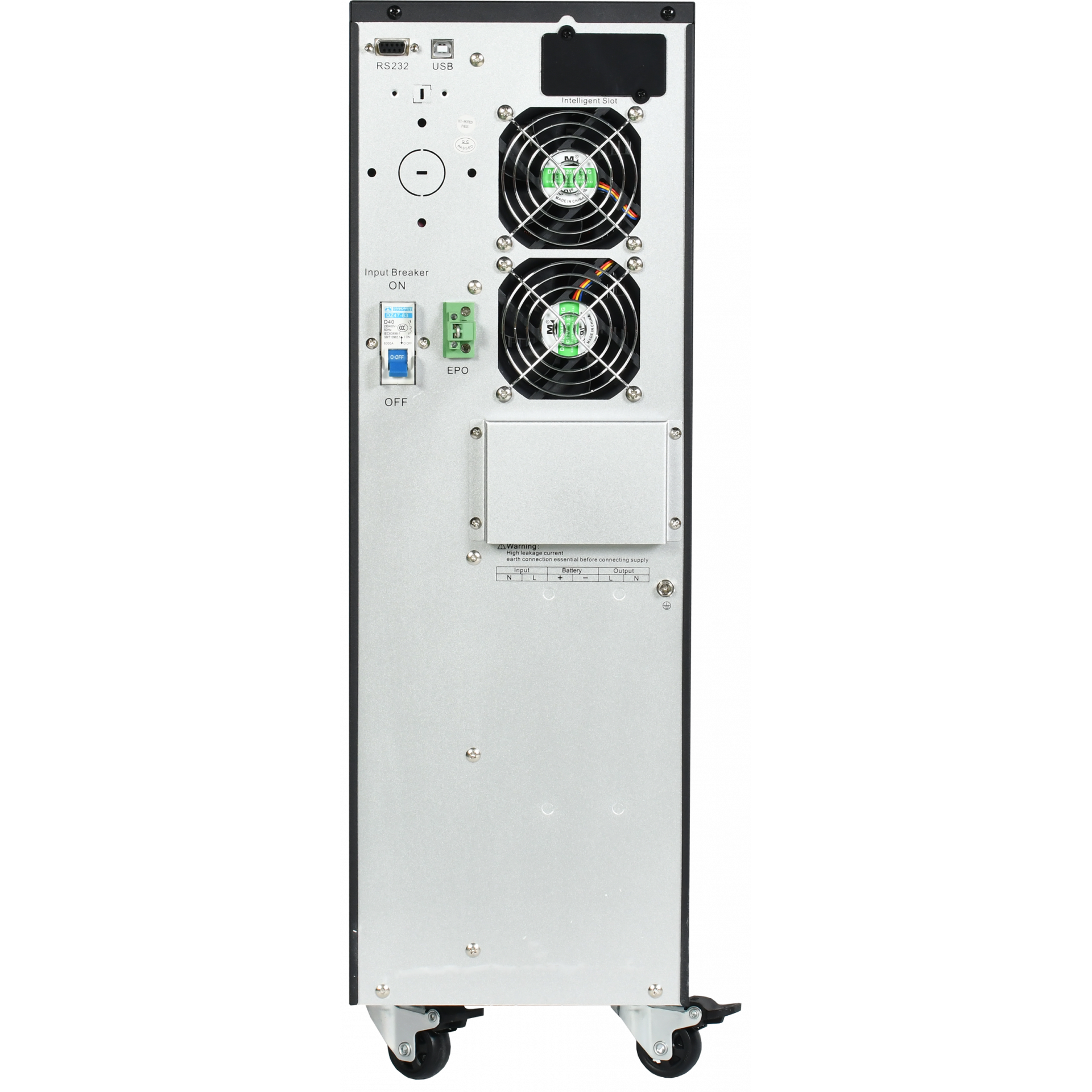 ITK ELECTRA OT ИБП однофазный онлайн 6кВА/6кВт LCD дисплей 192-240VDC клеммная колодка c АКБ 16х7AH USB EPO RS232 SNMP слот Tower