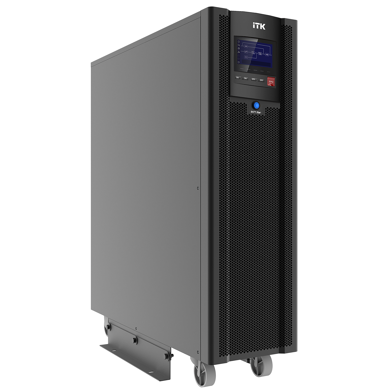 ITK MYPOWER OB Источник бесперебойного питания блочный MPOB121 10кВА/10кВт мультифазный с АКБ 40шт
