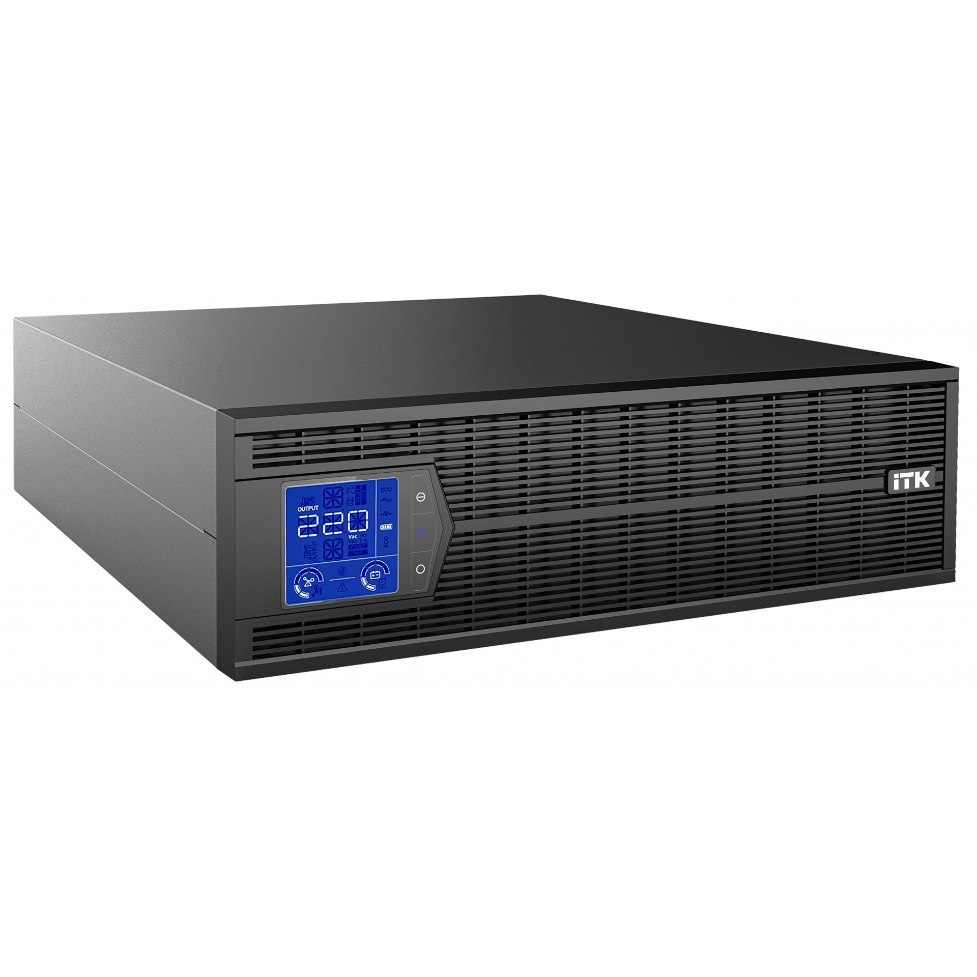 ITK MYPOWER OR Источник бесперебойного питания стоечный MPOR120 10кВА/10кВт мультифазный 3U без АКБ
