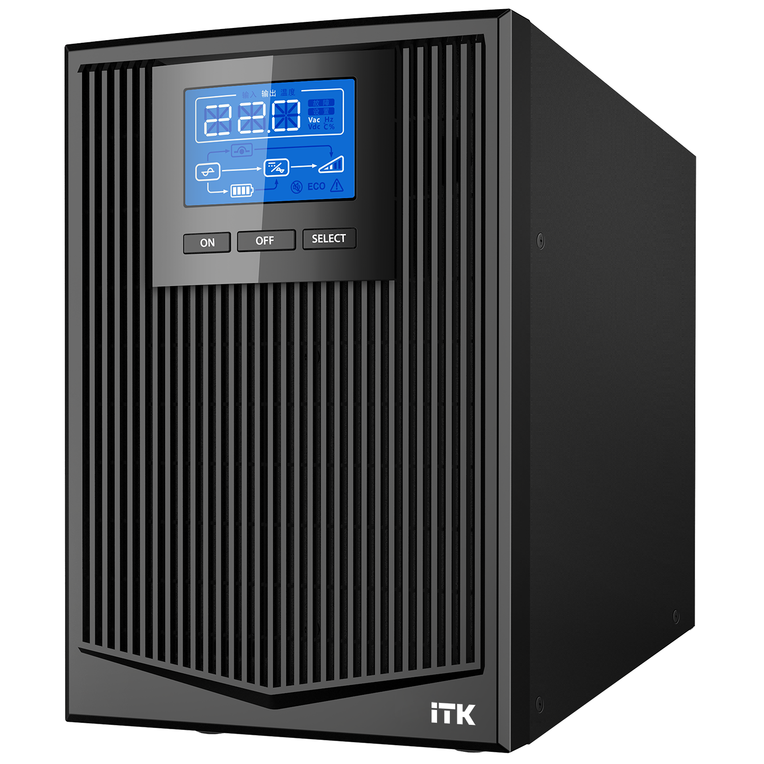 ITK MYPOWER OT Источник бесперебойного питания MPOT110 1кВА/1кВт с клеммой без АКБ