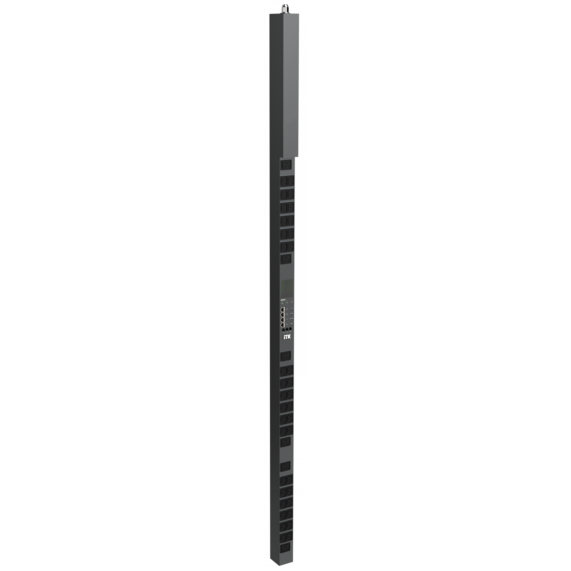 ITK ADMIN PDU с общим мониторингом PV1412 1Ф 32А 36С13 6С19 кабель 3м IEC60309