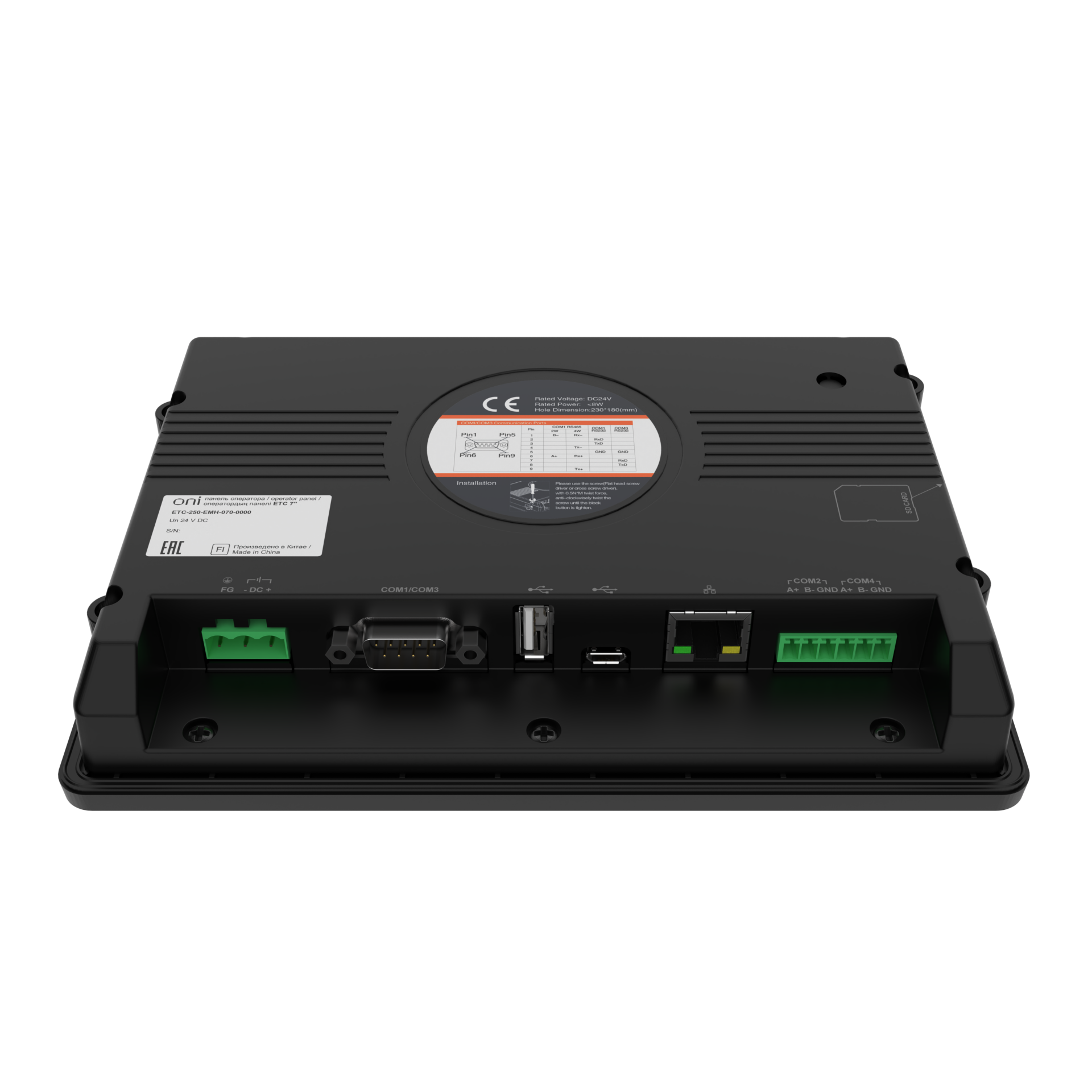 Панель оператора общепром. ETC 7 металл Ethernet ONI