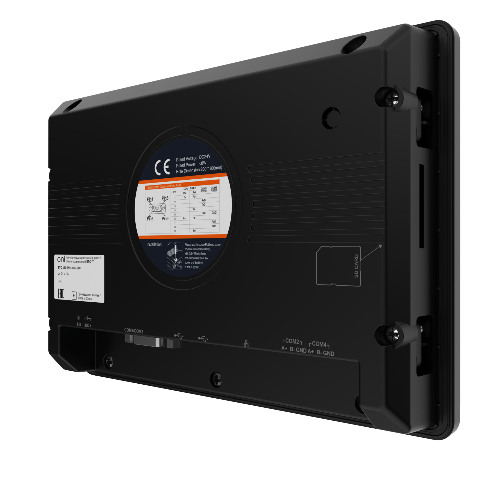Панель оператора общепром. ETC 7 металл Ethernet ONI