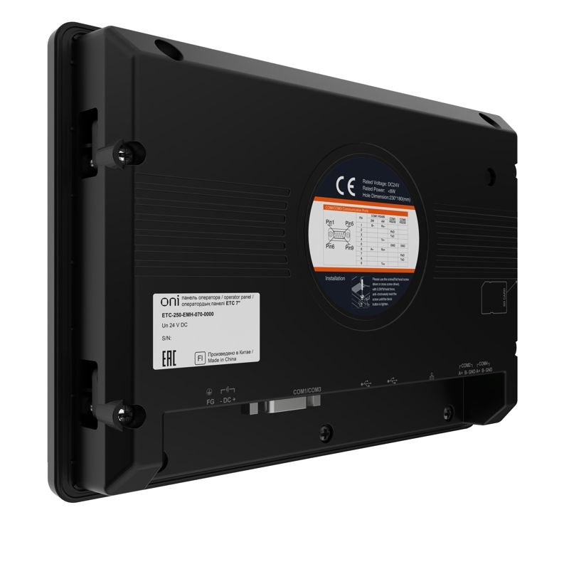 Панель оператора общепром. ETC 7 металл Ethernet ONI