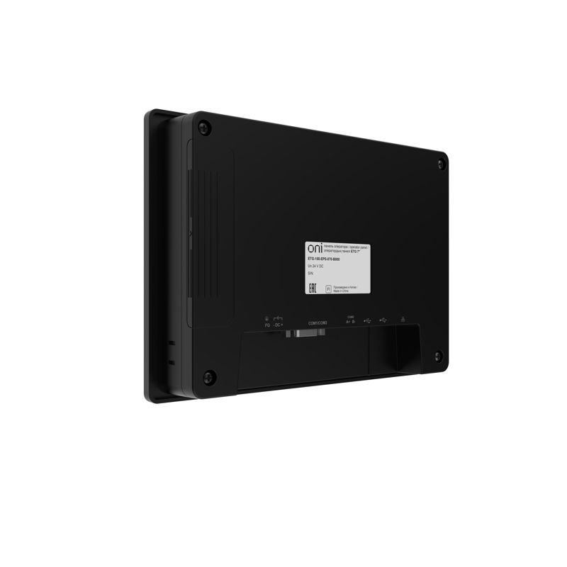 Панель оператора базовая ETG 7 черная Ethernet ONI