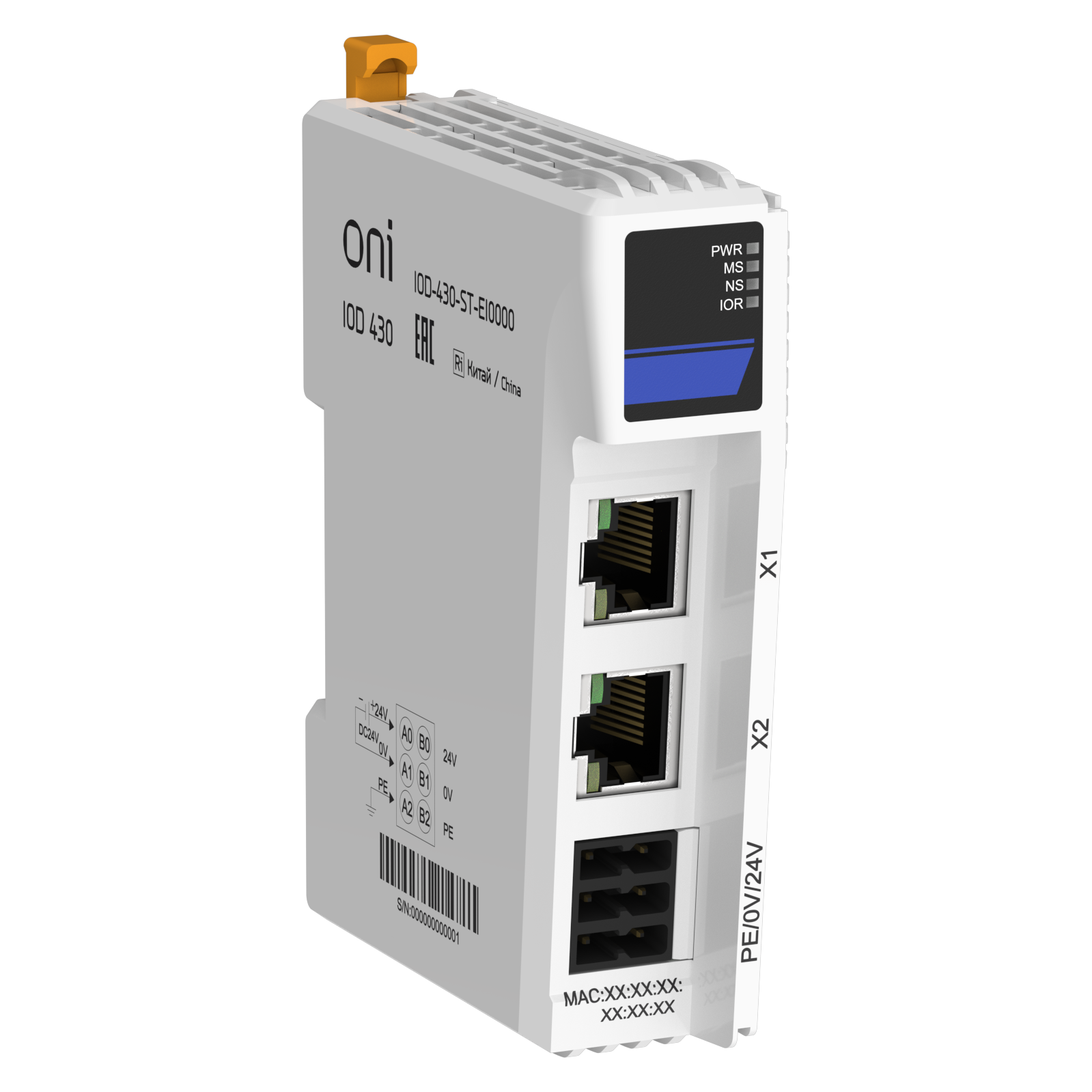 IOD 430 Набор модулей EtherNet/IP ONI