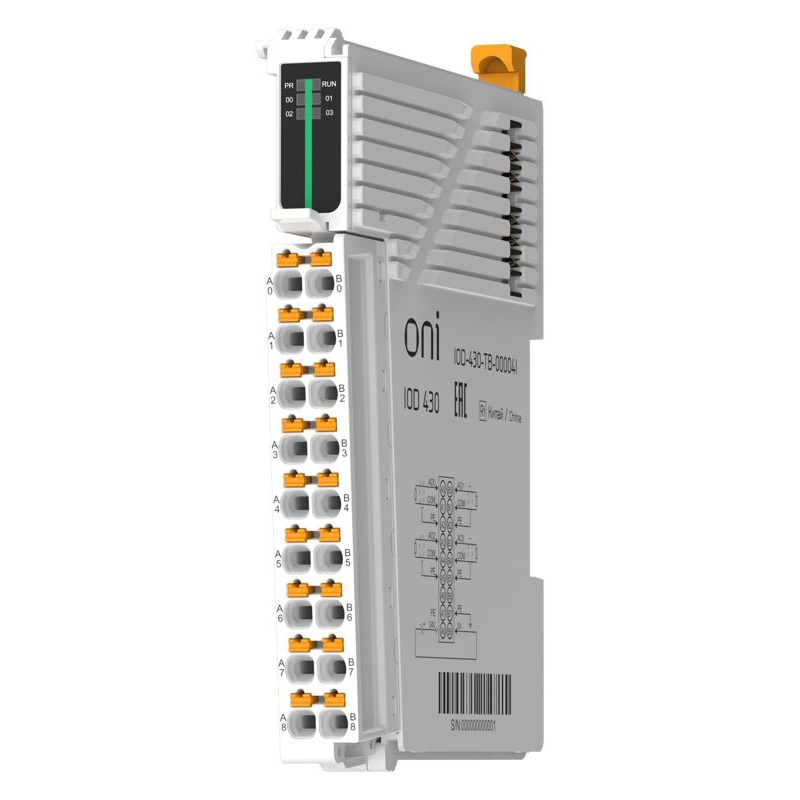 IOD 430 Модуль аналогового вывода 4 токовых сигнала ONI