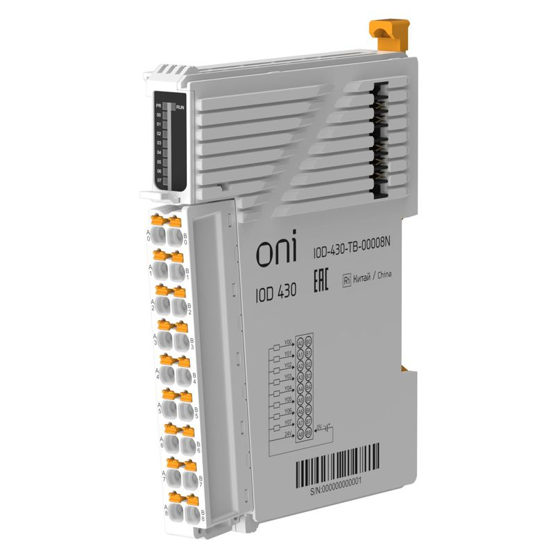 IOD 430 Модуль дискретного вывода 8 сигналов NPN ONI