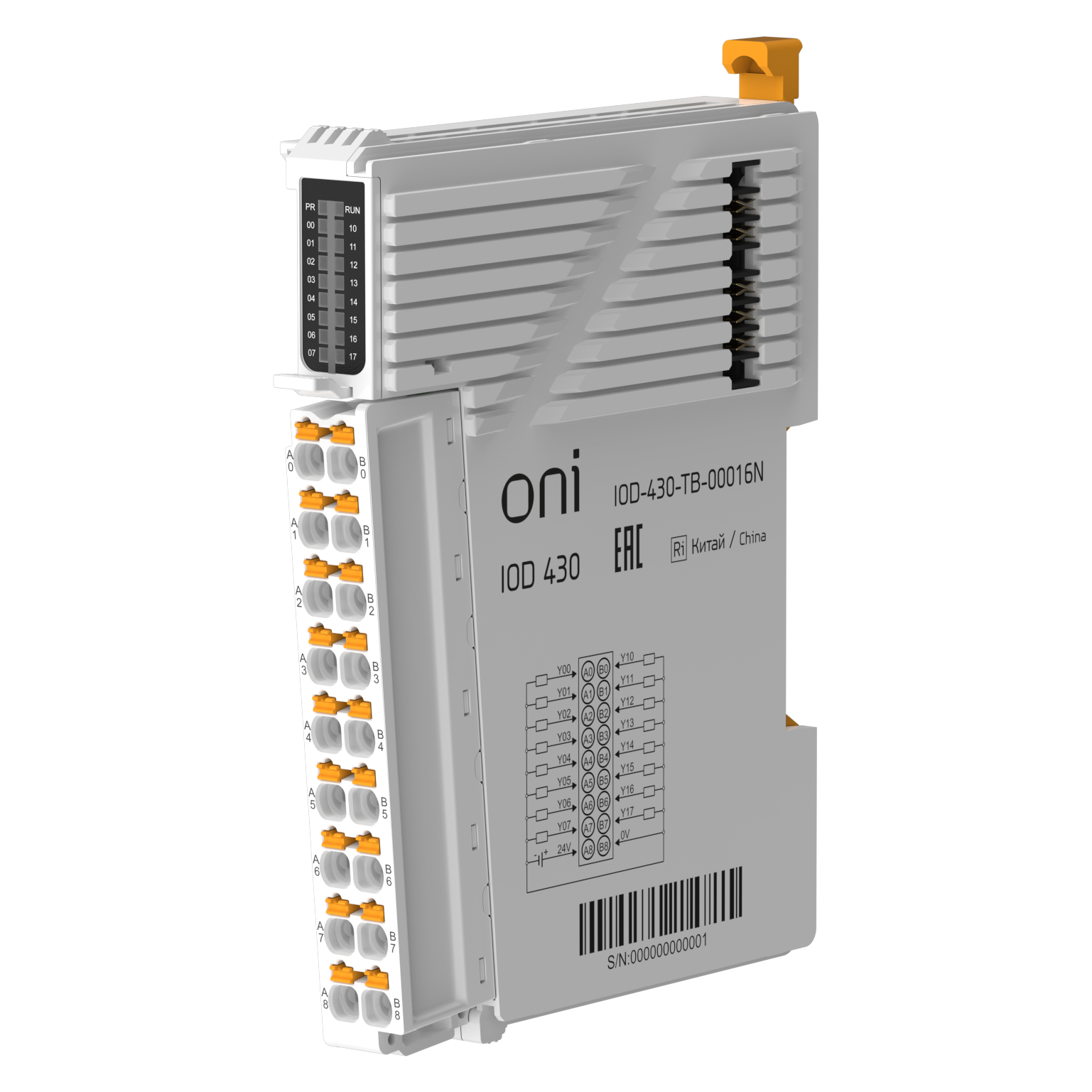 IOD 430 Модуль дискретного вывода 16 сигналов NPN ONI