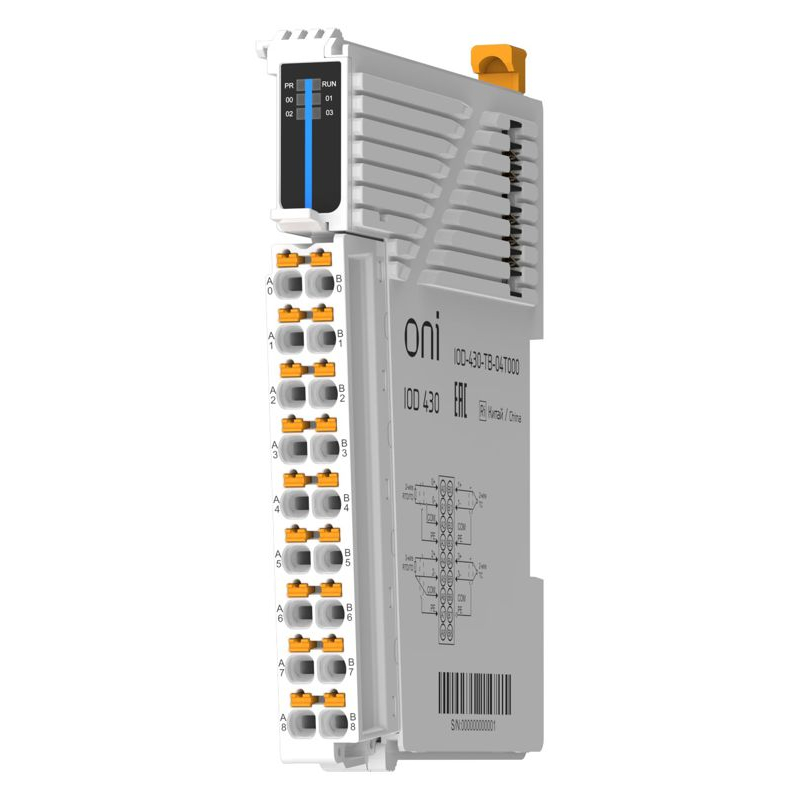 IOD 430 Модуль аналогового ввода 4 пассивных температурных сигнала ONI