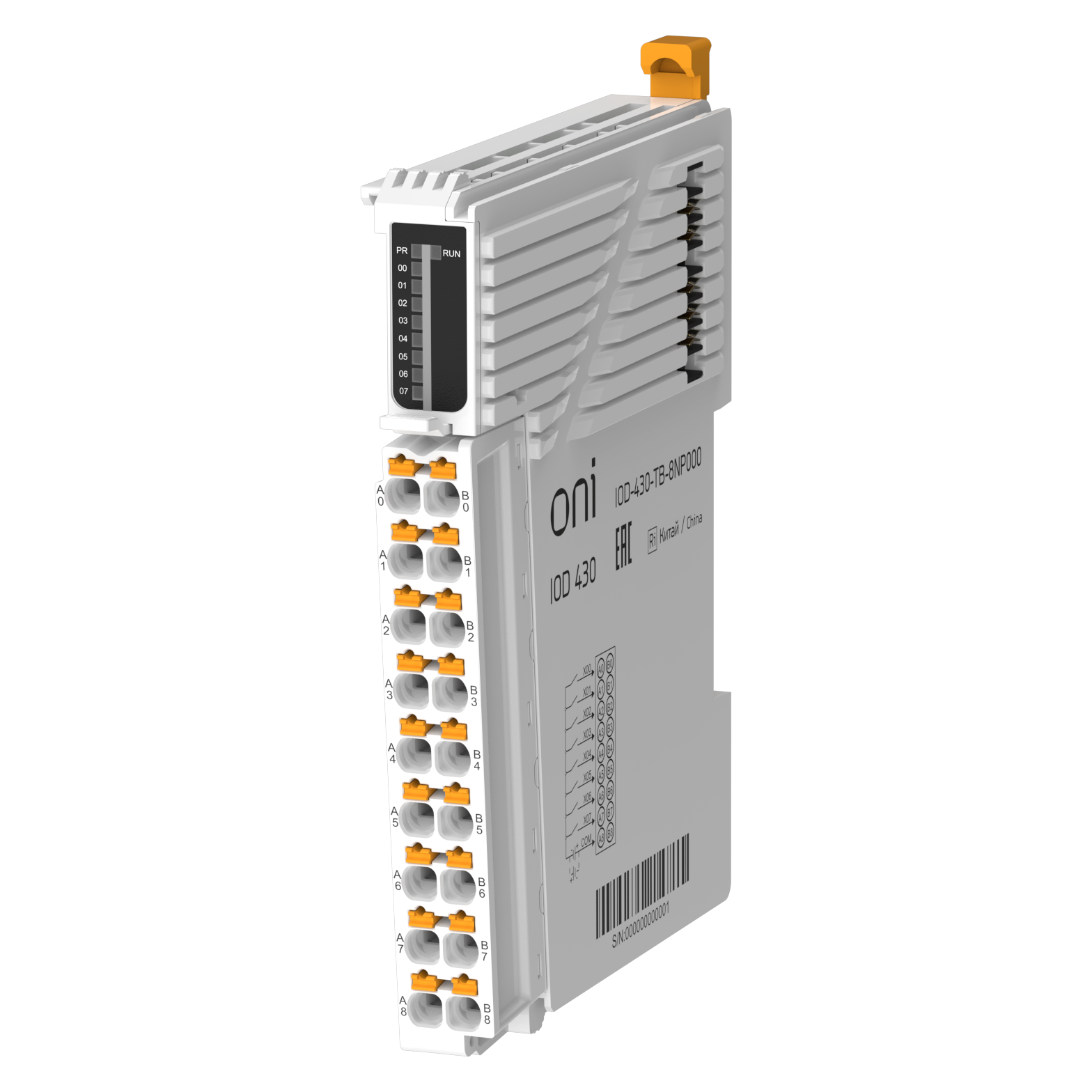 IOD 430 Модуль дискретного ввода 8 сигналов NPN/PNP ONI