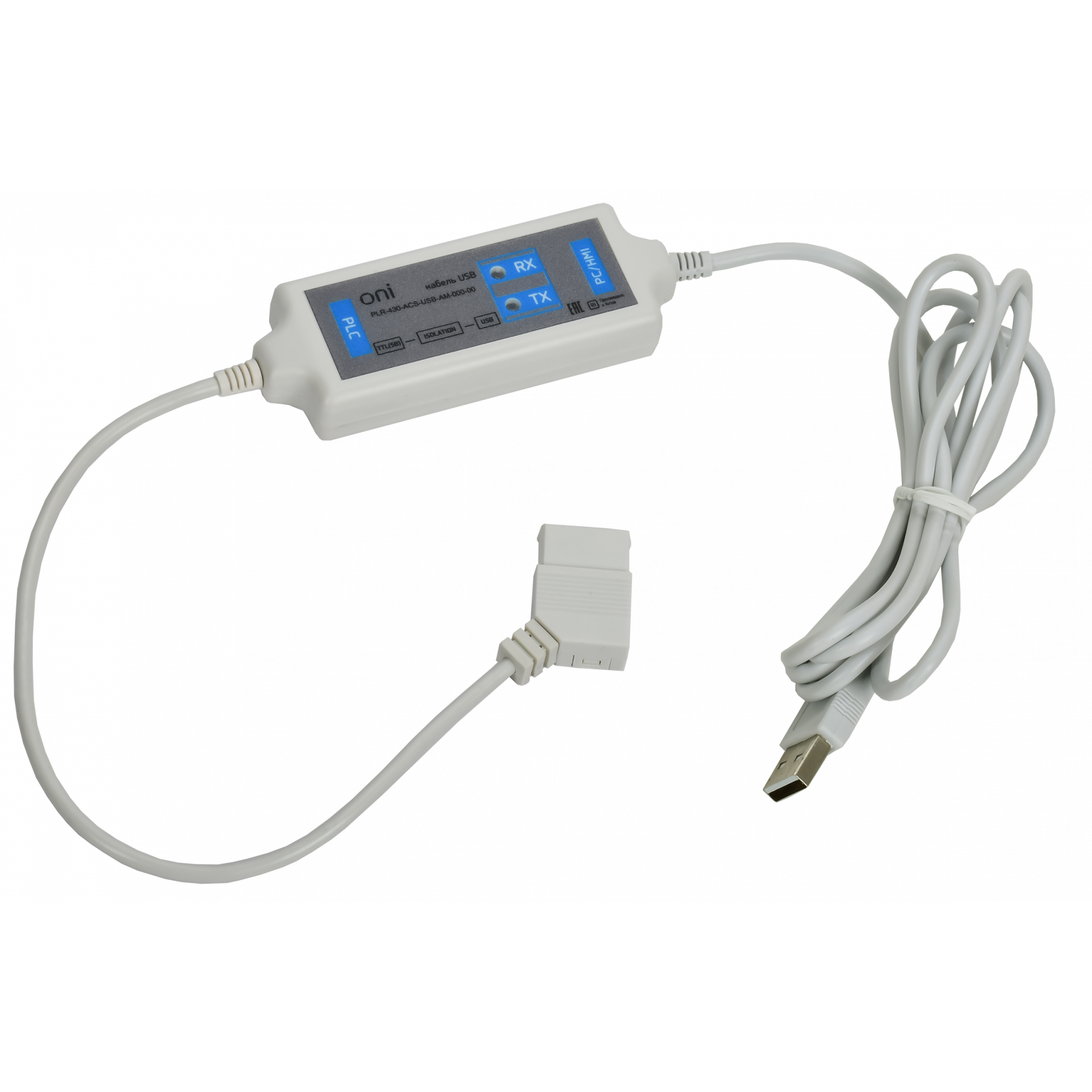 ПЛК 430 Кабель USB разъем тип А папа ONI