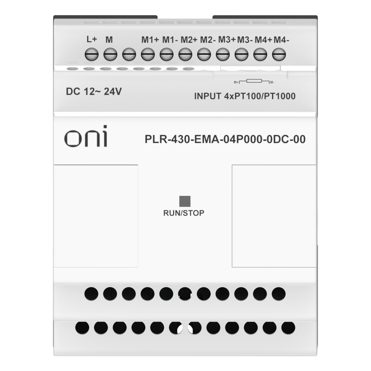 ПЛК 430 Модуль расширения входов выходов 4 входа Pt100/Pt1000 24В DC ONI