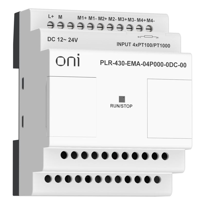 ПЛК 430 Модуль расширения входов выходов 4 входа Pt100/Pt1000 24В DC ONI
