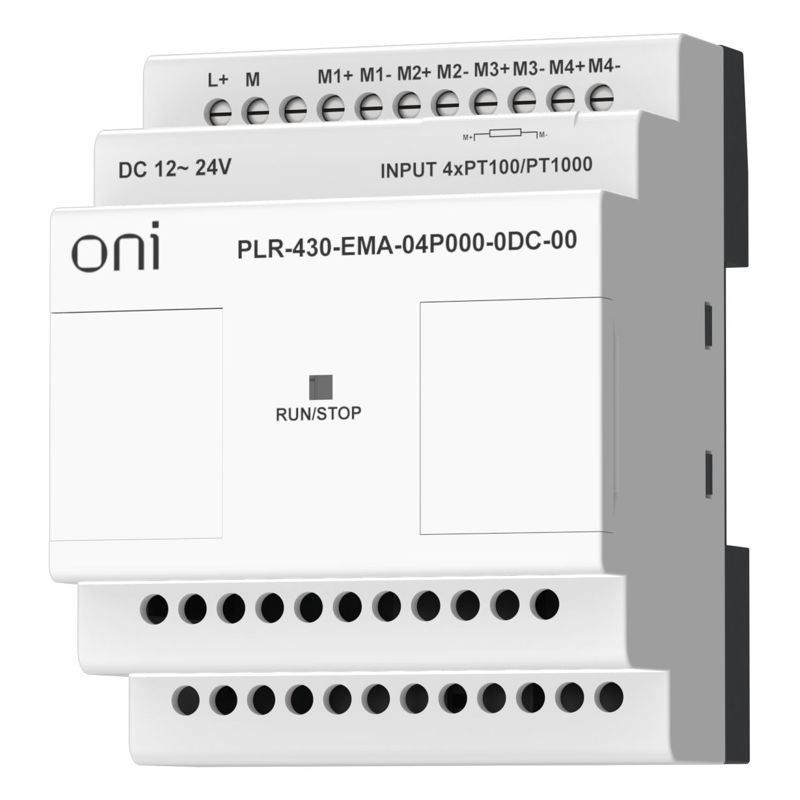 ПЛК 430 Модуль расширения входов выходов 4 входа Pt100/Pt1000 24В DC ONI