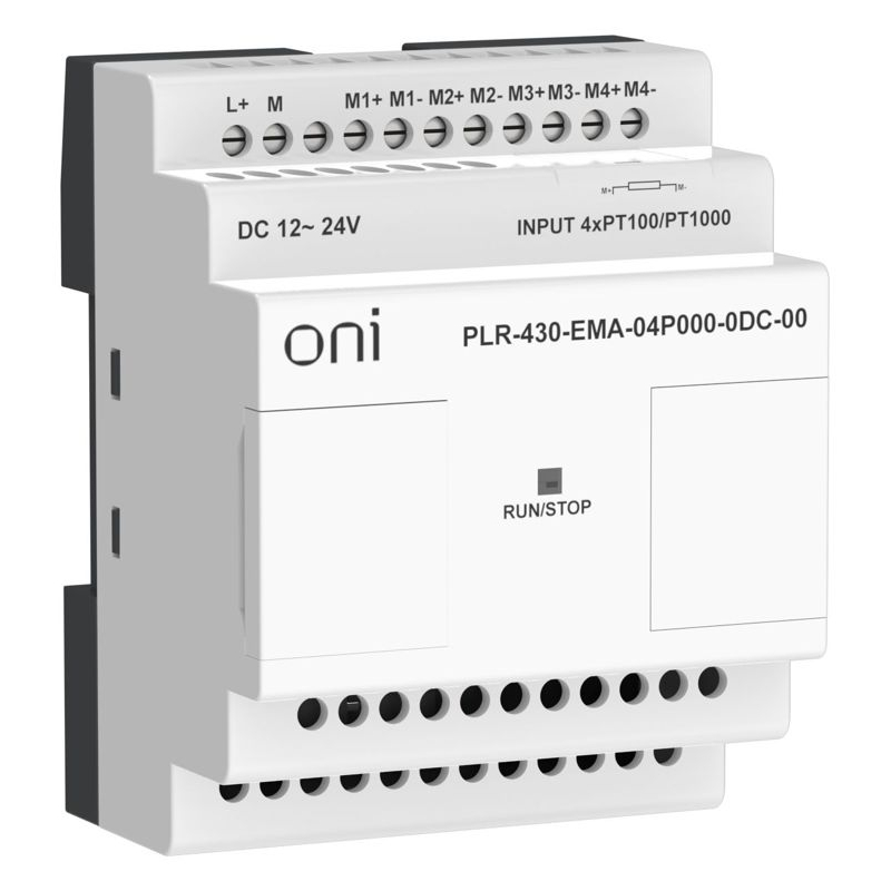 ПЛК 430 Модуль расширения входов выходов 4 входа Pt100/Pt1000 24В DC ONI