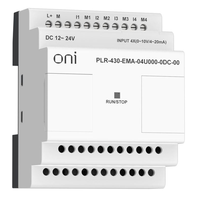 ПЛК 430 Модуль расширения входов выходов 4 UI (0-20 мА/0-10 В) 24В DC ONI