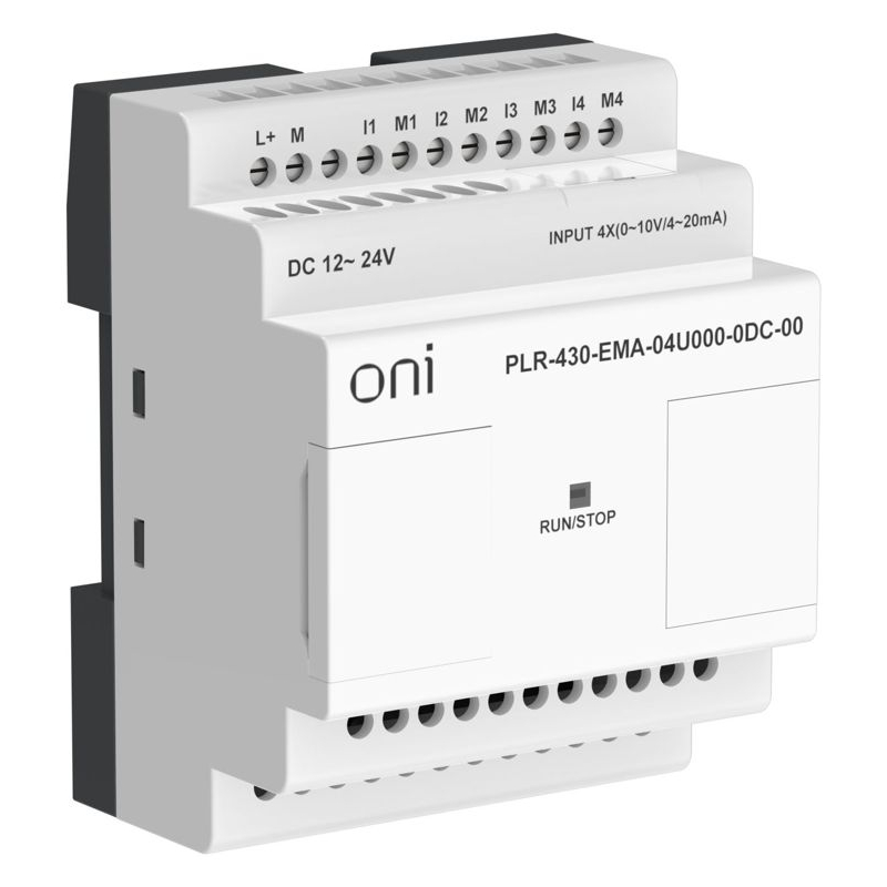 ПЛК 430 Модуль расширения входов выходов 4 UI (0-20 мА/0-10 В) 24В DC ONI